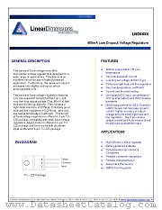 LND4809 datasheet pdf LinearDimensions