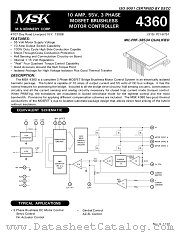 MSK4360HU datasheet pdf M.S. Kennedy Corp.