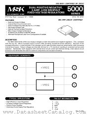 MSK5002TU datasheet pdf M.S. Kennedy Corp.
