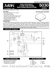 MSK5030-3.3B datasheet pdf M.S. Kennedy Corp.