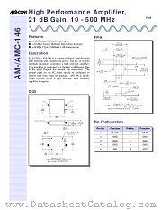 AM-146PIN datasheet pdf MA-Com