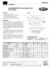 AM42-0040 datasheet pdf MA-Com
