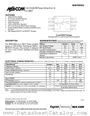 MA02206GJ datasheet pdf MA-Com