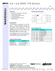 MA0S506AJ-SMB datasheet pdf MA-Com