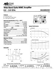 MAAM02350 datasheet pdf MA-Com