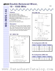 MD-148PIN datasheet pdf MA-Com