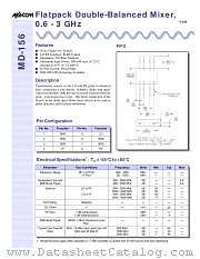 MD-156PIN datasheet pdf MA-Com