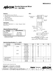 MD20-0016-S datasheet pdf MA-Com