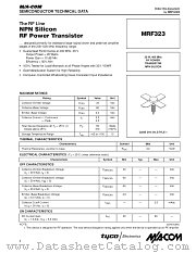 MRF323 datasheet pdf MA-Com