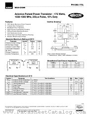 PH1090-175L datasheet pdf MA-Com