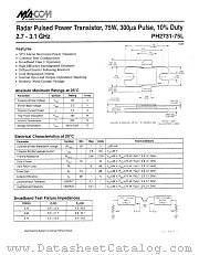 PH2731-75L datasheet pdf MA-Com