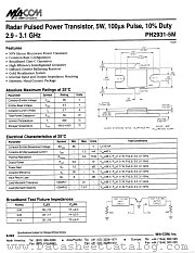 PH2931-5M datasheet pdf MA-Com
