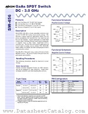 SW-456TR datasheet pdf MA-Com