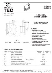 BUZ900D datasheet pdf Magnatec