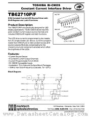TB62710P datasheet pdf Marktech Optoelectronics