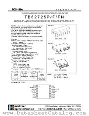 TB62725 datasheet pdf Marktech Optoelectronics