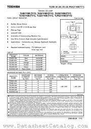 TLGE1100 datasheet pdf Marktech Optoelectronics