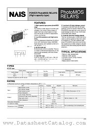 AQZ264 datasheet pdf Matsushita Electric Works(Nais)