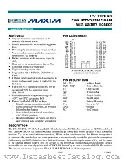 DS1330Y-70-IND datasheet pdf MAXIM - Dallas Semiconductor