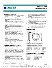 DS1921L-F53 datasheet pdf MAXIM - Dallas Semiconductor