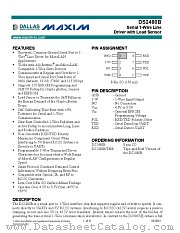 DS2480B_T_R datasheet pdf MAXIM - Dallas Semiconductor