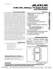 MAX1132ACAP datasheet pdf MAXIM - Dallas Semiconductor