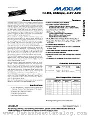 MAX12553ETL datasheet pdf MAXIM - Dallas Semiconductor
