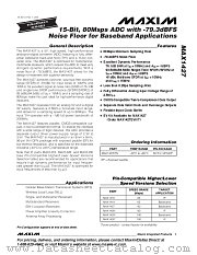 MAX1427ETN datasheet pdf MAXIM - Dallas Semiconductor