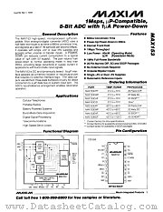 MAX153C_D datasheet pdf MAXIM - Dallas Semiconductor