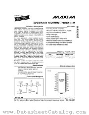 MAX2402EAP datasheet pdf MAXIM - Dallas Semiconductor