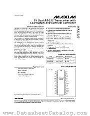 MAX3325EAI datasheet pdf MAXIM - Dallas Semiconductor