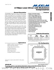 MAX3863E_D datasheet pdf MAXIM - Dallas Semiconductor