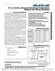 MAX5924BEUB datasheet pdf MAXIM - Dallas Semiconductor