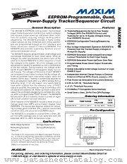 MAX6876ETX datasheet pdf MAXIM - Dallas Semiconductor
