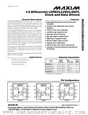 MAX9320AEKA-T datasheet pdf MAXIM - Dallas Semiconductor