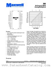 306RPFS datasheet pdf Maxwell Technologies