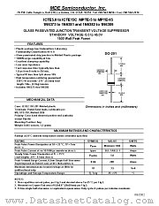 1N6382 datasheet pdf MDE Semiconductor