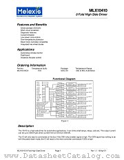 MLX10410 datasheet pdf Melexis