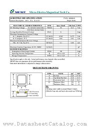 MBR840 datasheet pdf MEMT Micro-Electro-Magnetical Tech Co.