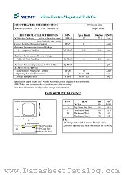 SB120S datasheet pdf MEMT Micro-Electro-Magnetical Tech Co.