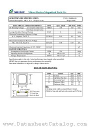 SMBR8100 datasheet pdf MEMT Micro-Electro-Magnetical Tech Co.