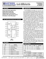 SY100S834 datasheet pdf Micrel Semiconductor