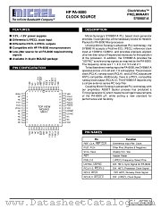 SY89801A datasheet pdf Micrel Semiconductor
