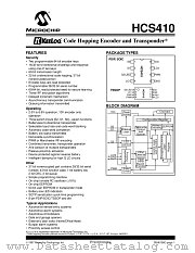 HCS410T-I_SN datasheet pdf Microchip