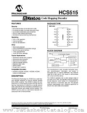 HCS515T-_P datasheet pdf Microchip