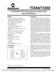 TC654EUNTR datasheet pdf Microchip