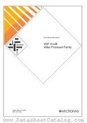 VDP3104B datasheet pdf Micronas