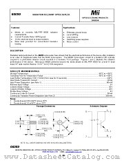 66099-003 datasheet pdf Micropac Industries