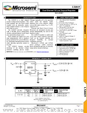 LX8819-33CDTT datasheet pdf Microsemi