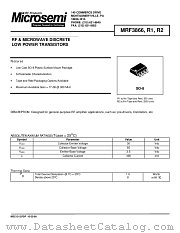 MRF3866R1 datasheet pdf Microsemi